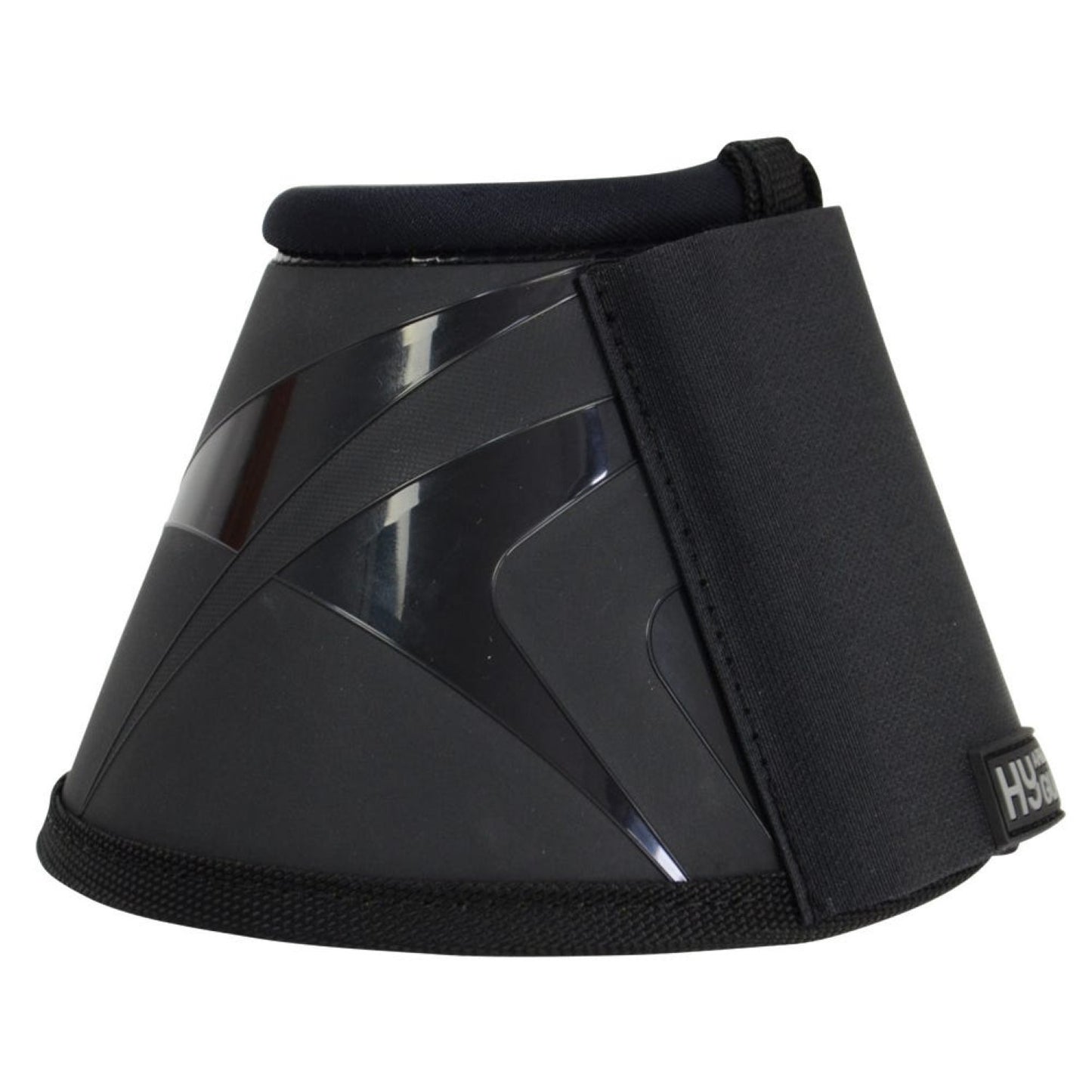 ProReaction Armoured Protect Over Reach Boots by Hy Equestrian Black - Xlarge
