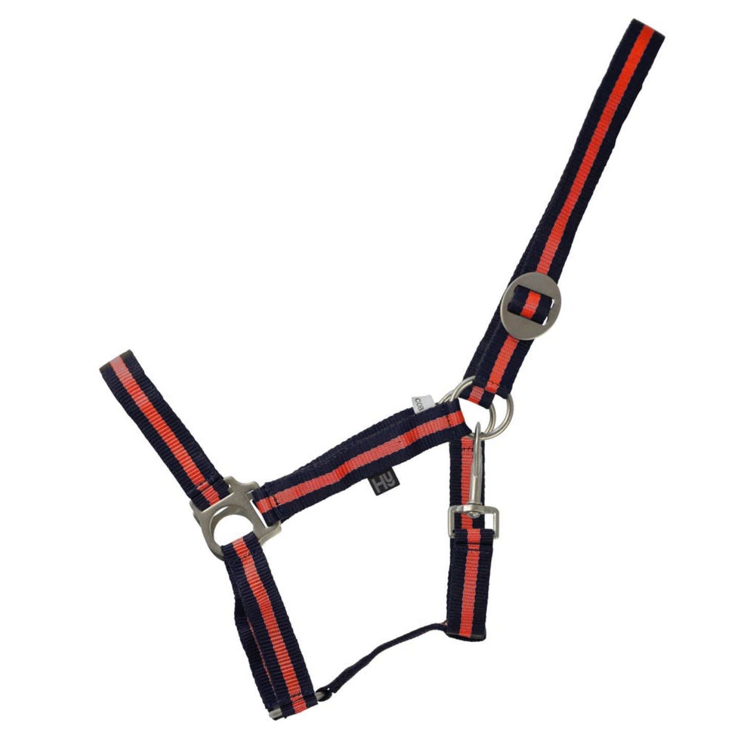 Hy Equestrian Duo Headcollar Navy/Red - Pony