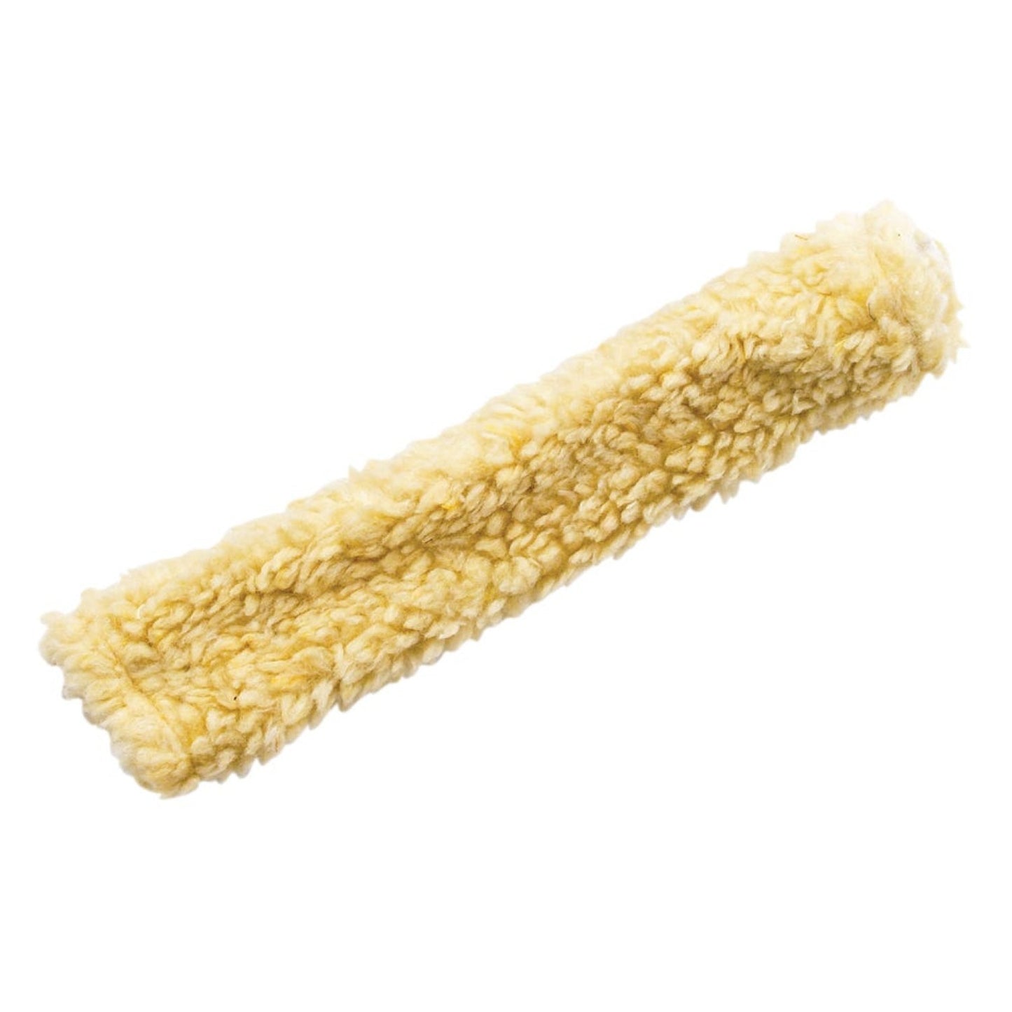 Hy Equestrian Fur Fabric Noseband Sleeve Cream