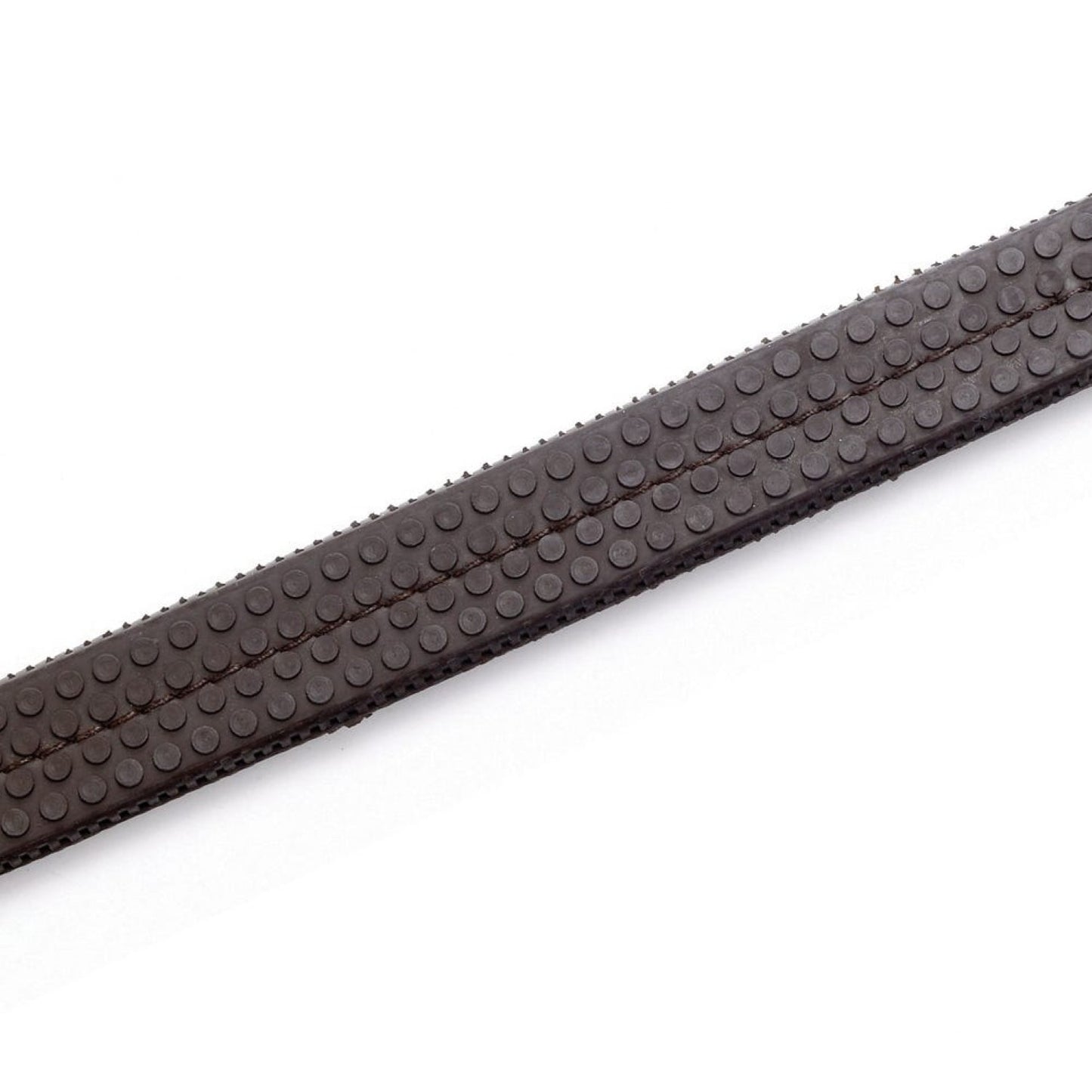 Hy Equestrian Rubber Grip Reins Brown - Pony (1/2")