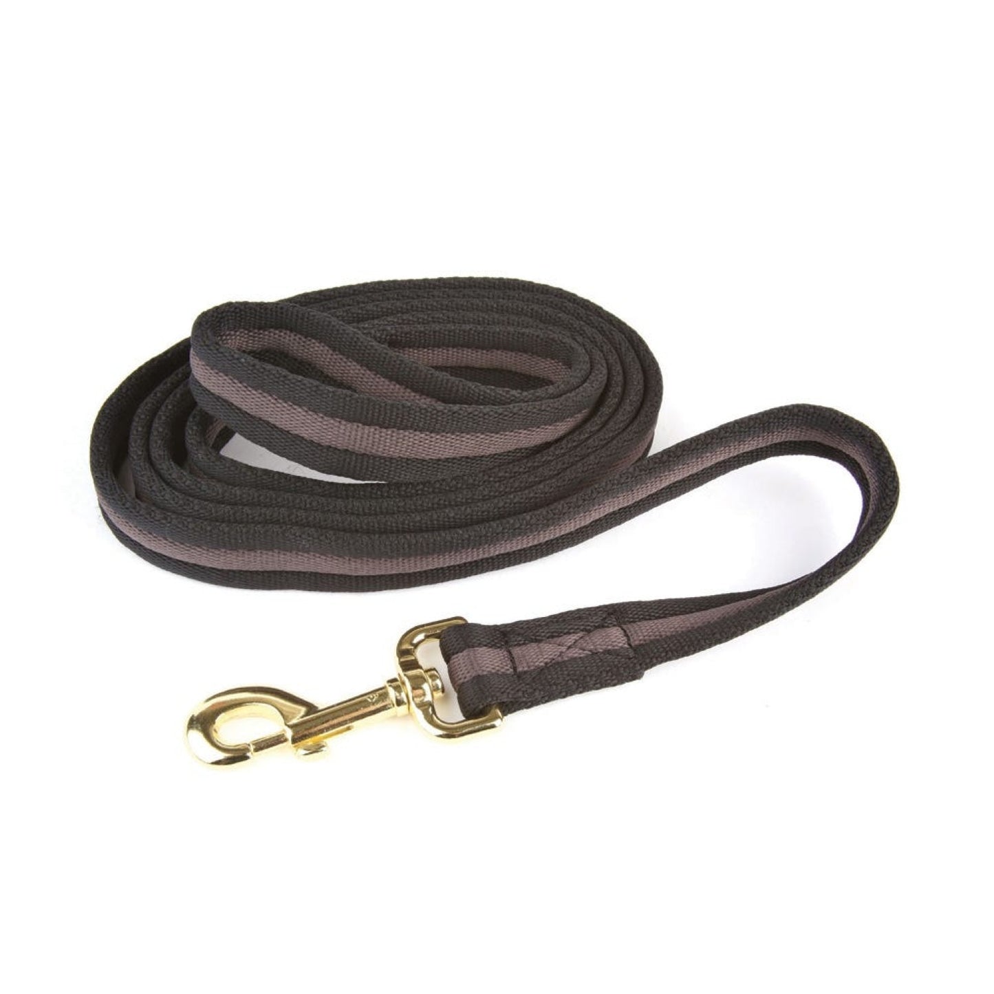 Hy Equestrian Soft Webbing Lead Rein without Chain Purple/Black