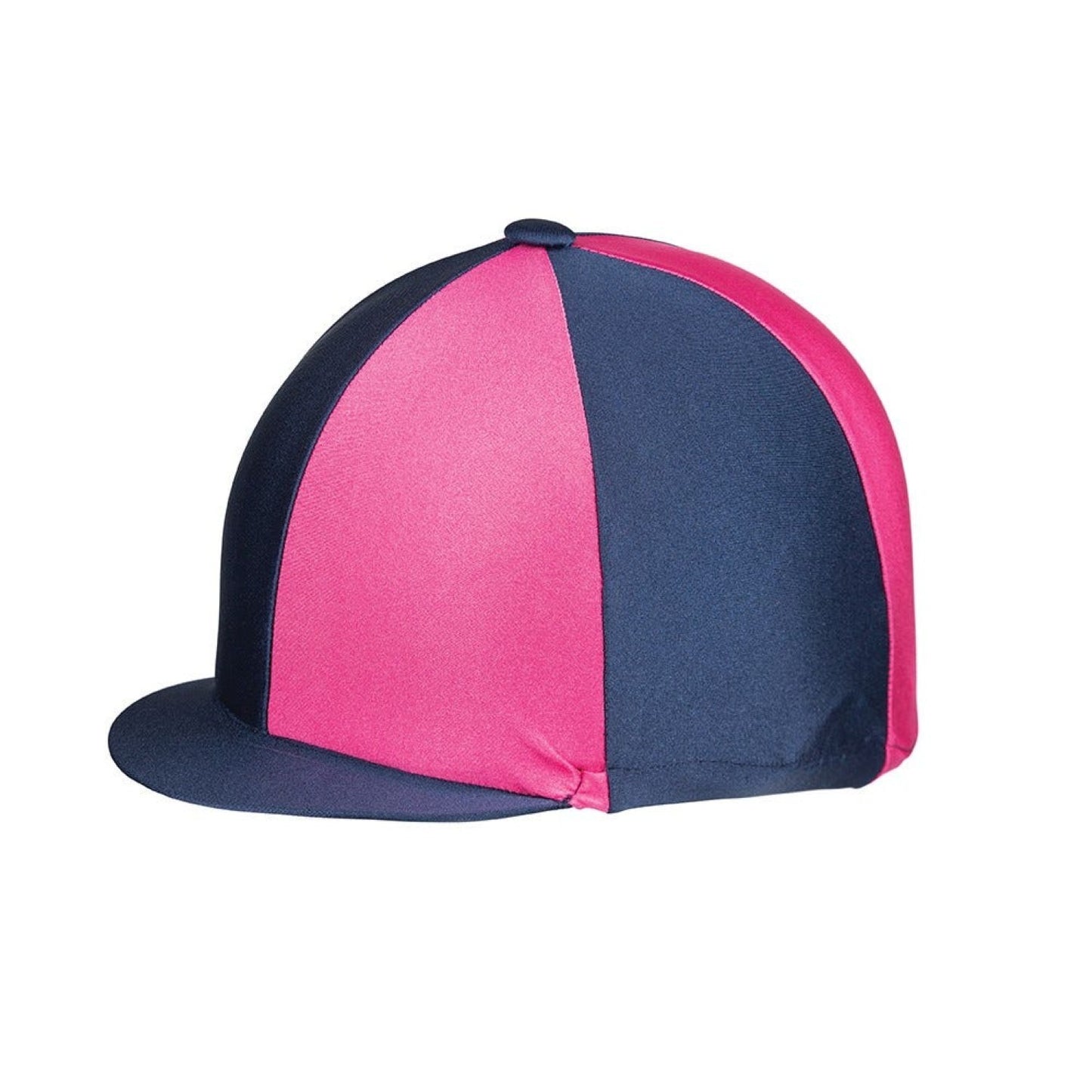 Hy Equestrian Two-Tone Lycra Silks Navy/Pink