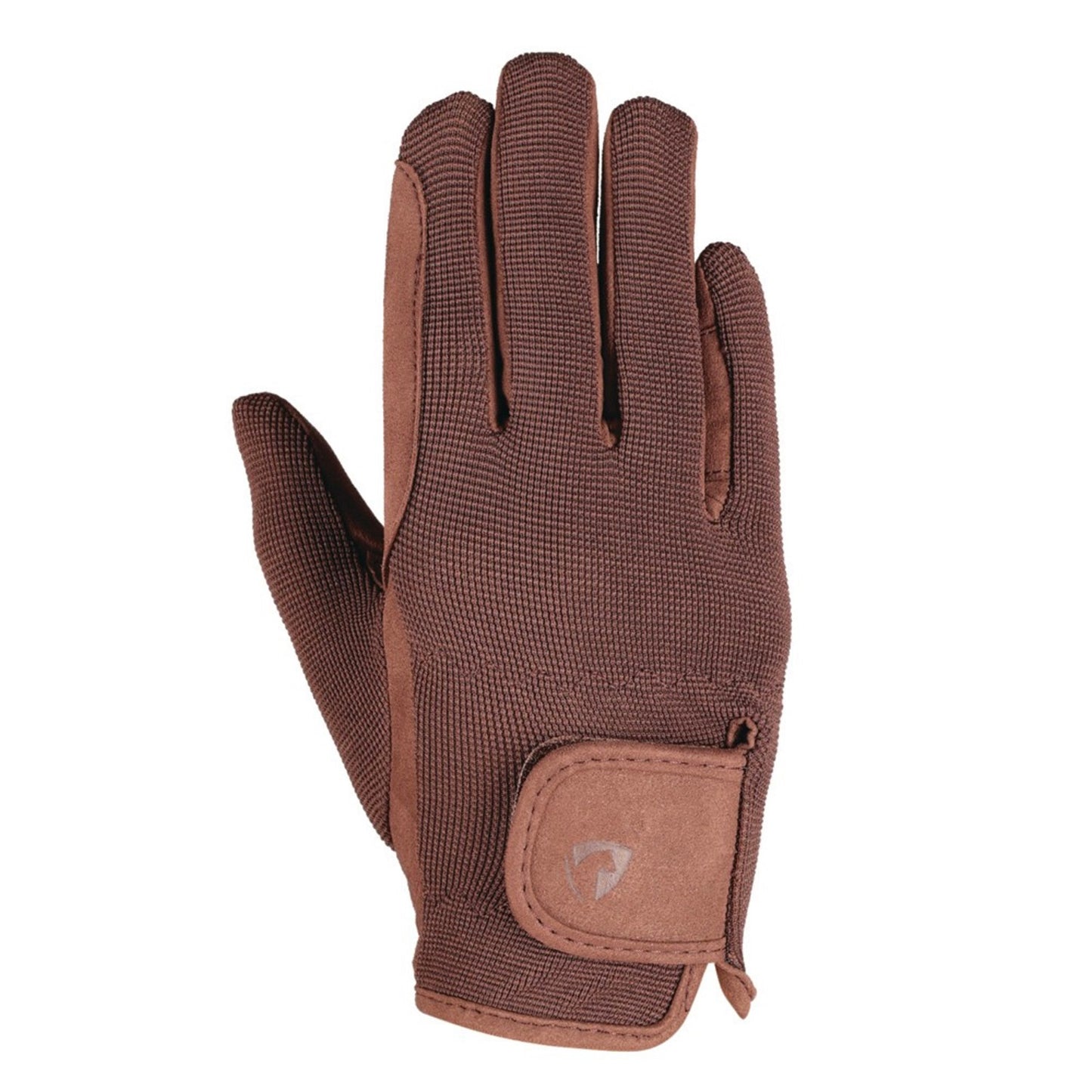 Hy Equestrian Every Day Riding Gloves Child Brown - Large