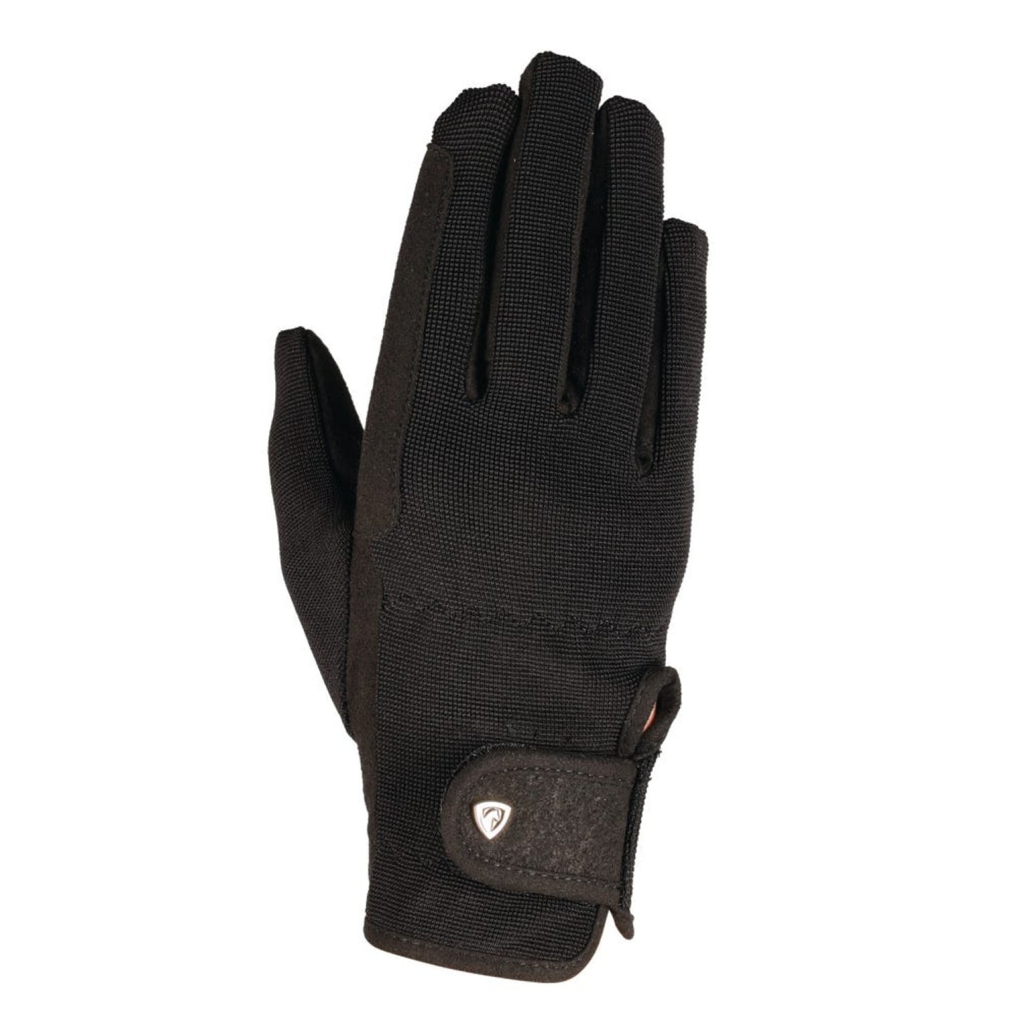 Hy Equestrian Every Day Riding Gloves Adult Black - Xlarge