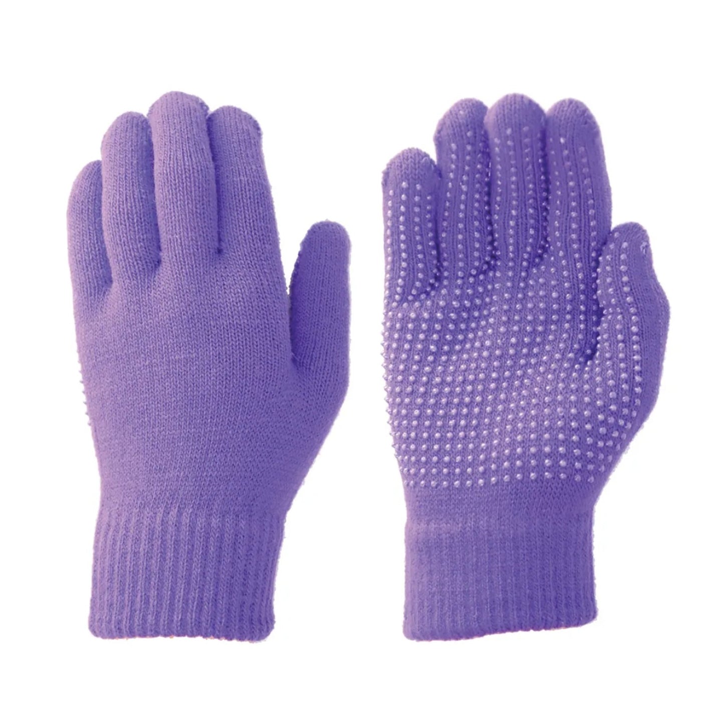 Hy Equestrian Magic Gloves Adult Purple