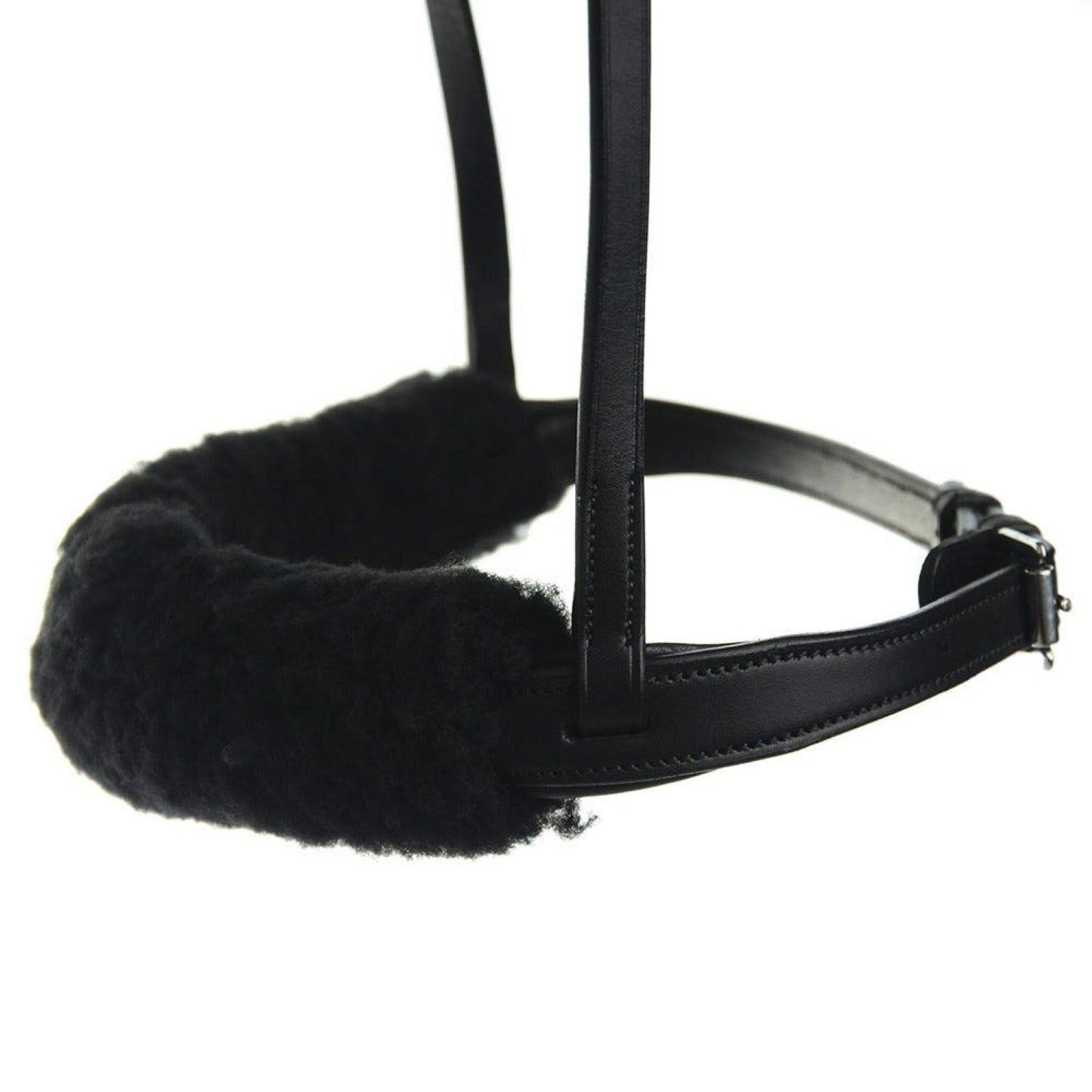 Hy Equestrian Noseband Cover Black
