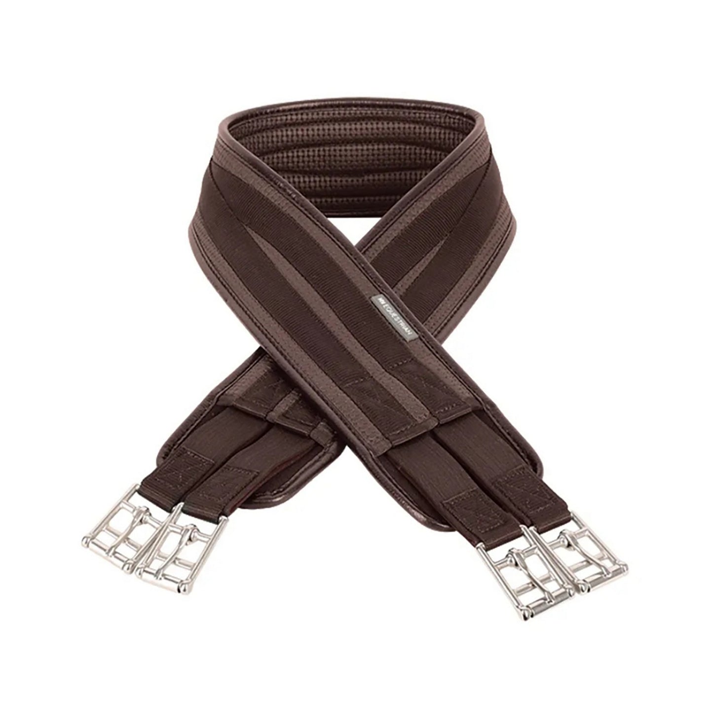Hy Equestrian Waffle Girth Single End Elasticated Brown - 52"