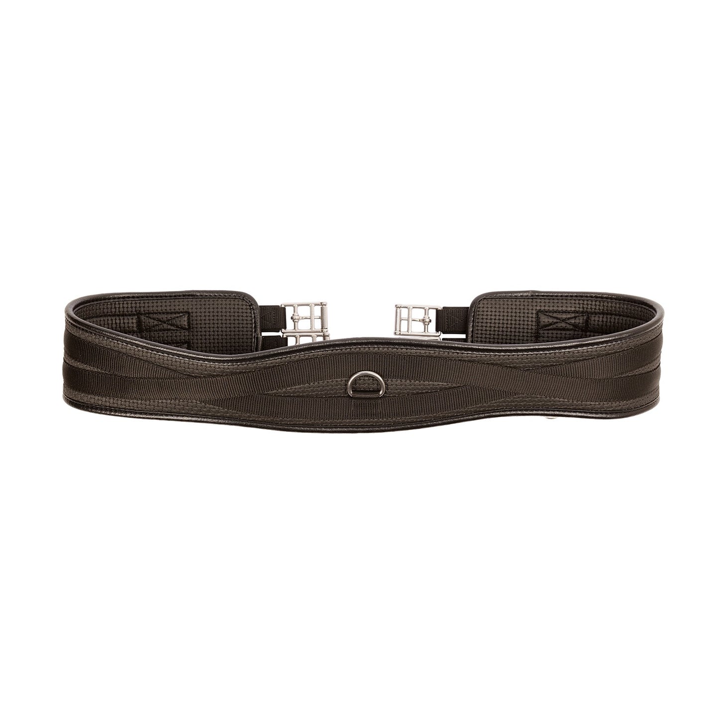 Hy Equestrian Waffle Girth Double End Elasticated Brown - 40"