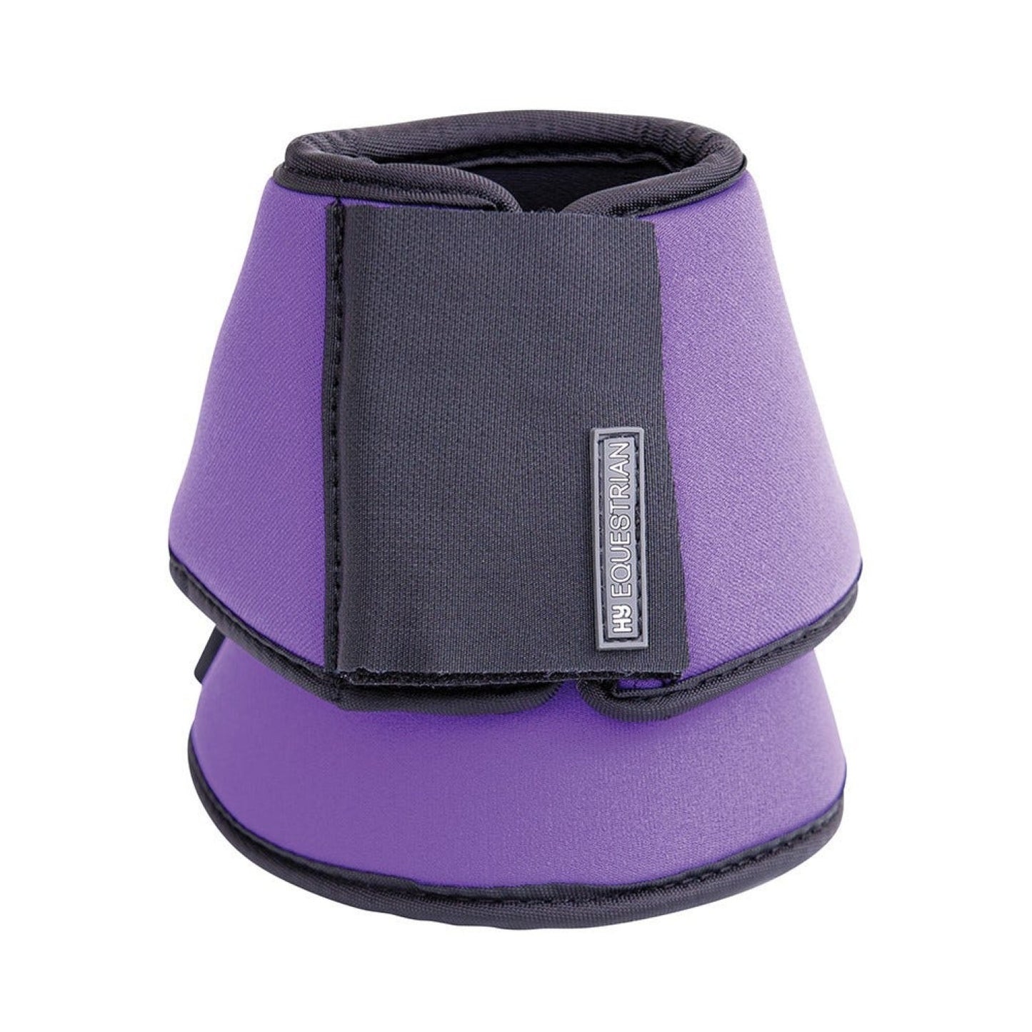 Hy Equestrian Neoprene Over Reach Boots Purple - Xlarge