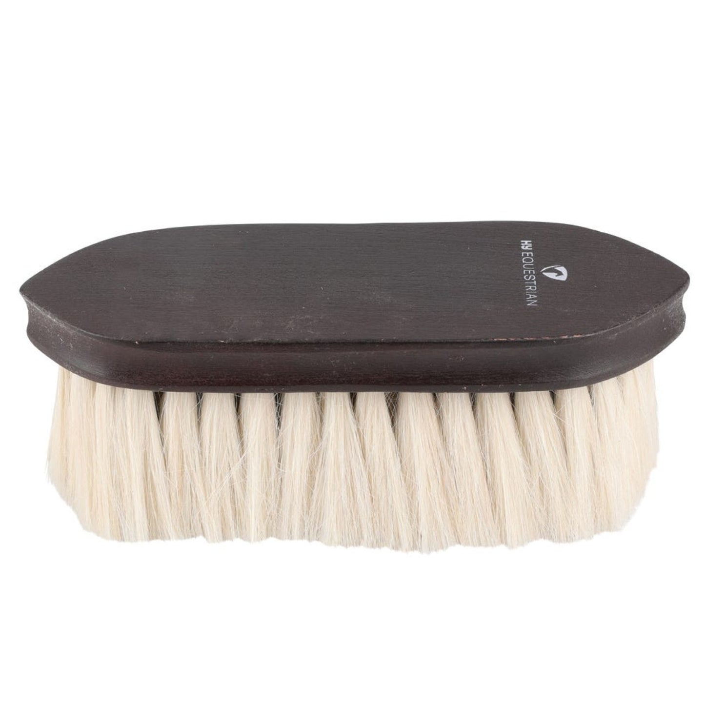 ProGroom Deluxe Dandy Brush with Goat Hair by Hy Equestrian Dark Brown