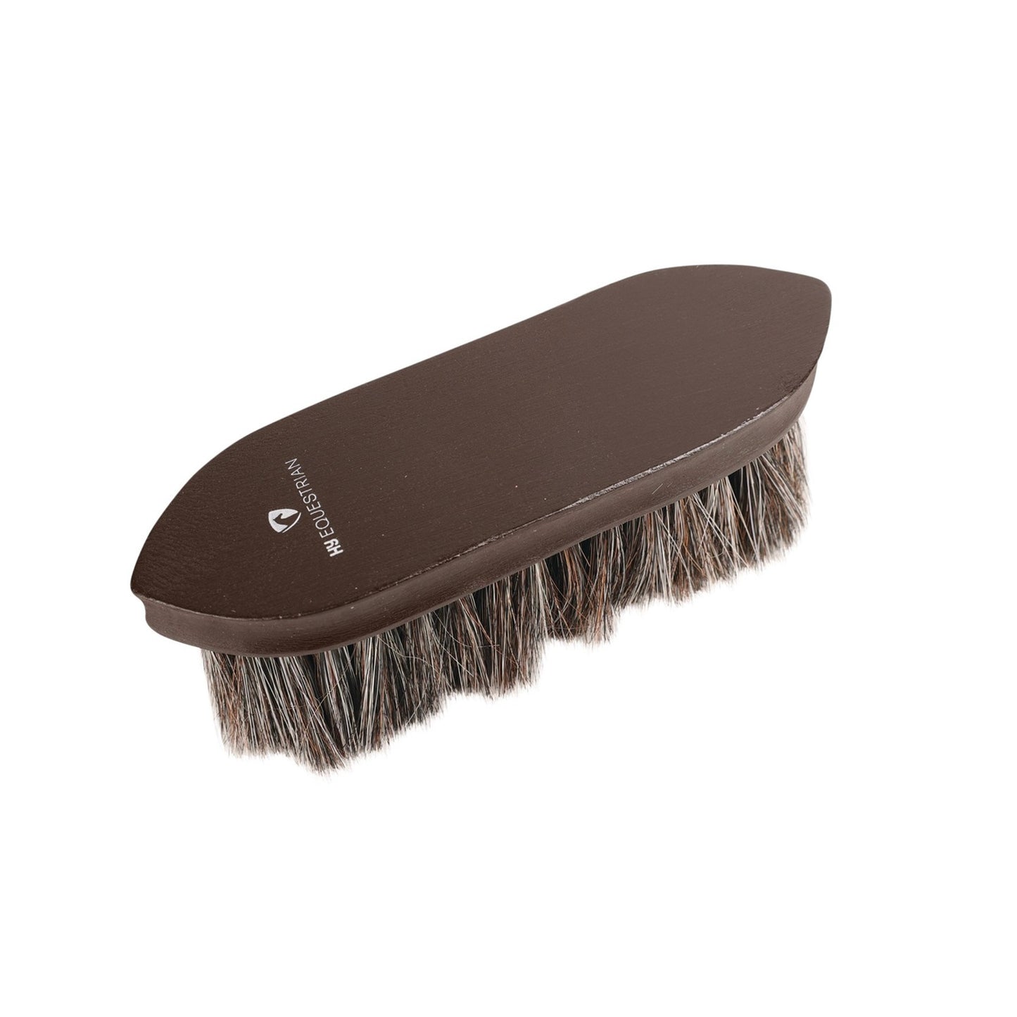 ProGroom Deluxe Dandy Brush with Horse Hair by Hy Equestrian Dark Brown
