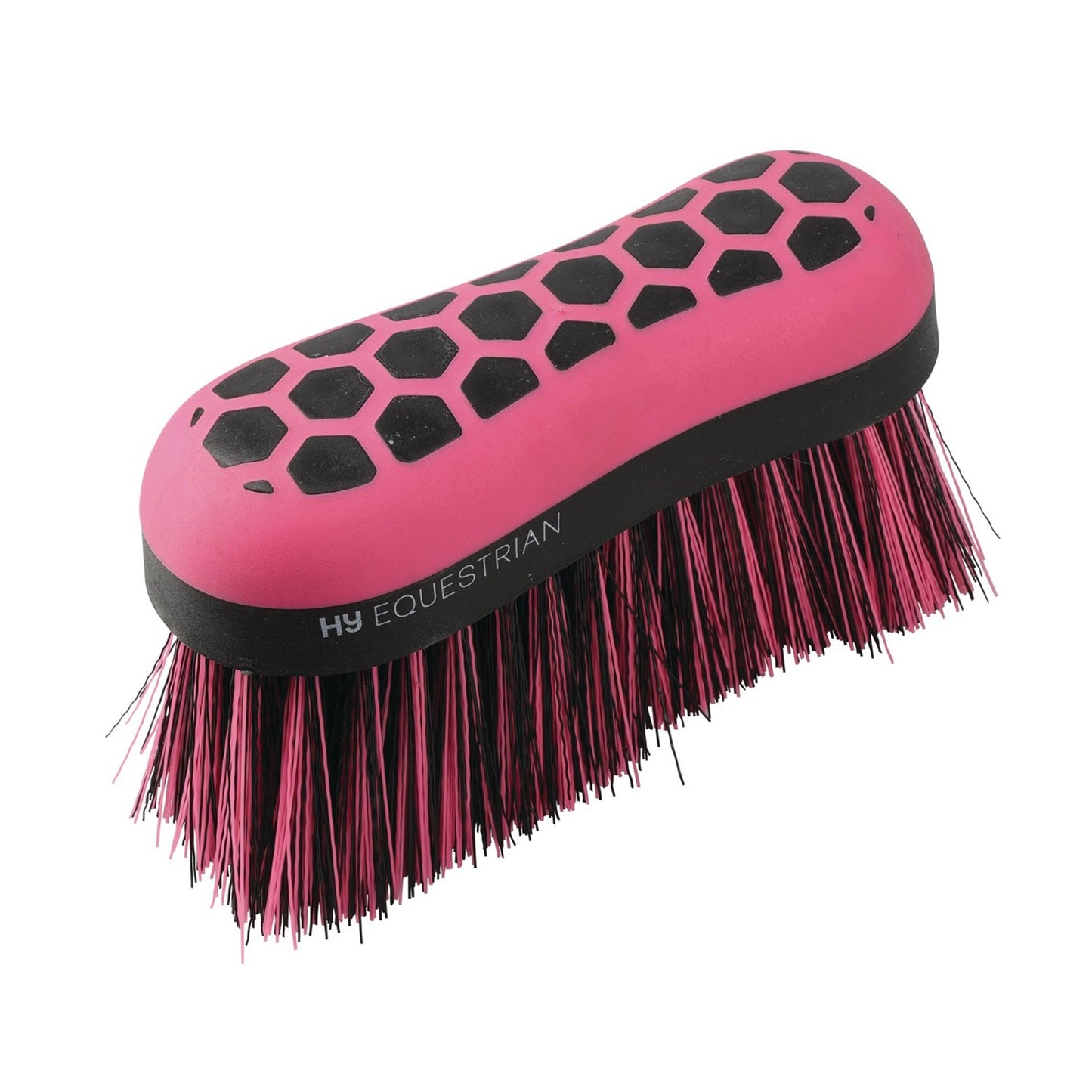 ProGroom Hex Dandy Flick Brush by Hy Equestrian Black/Pink