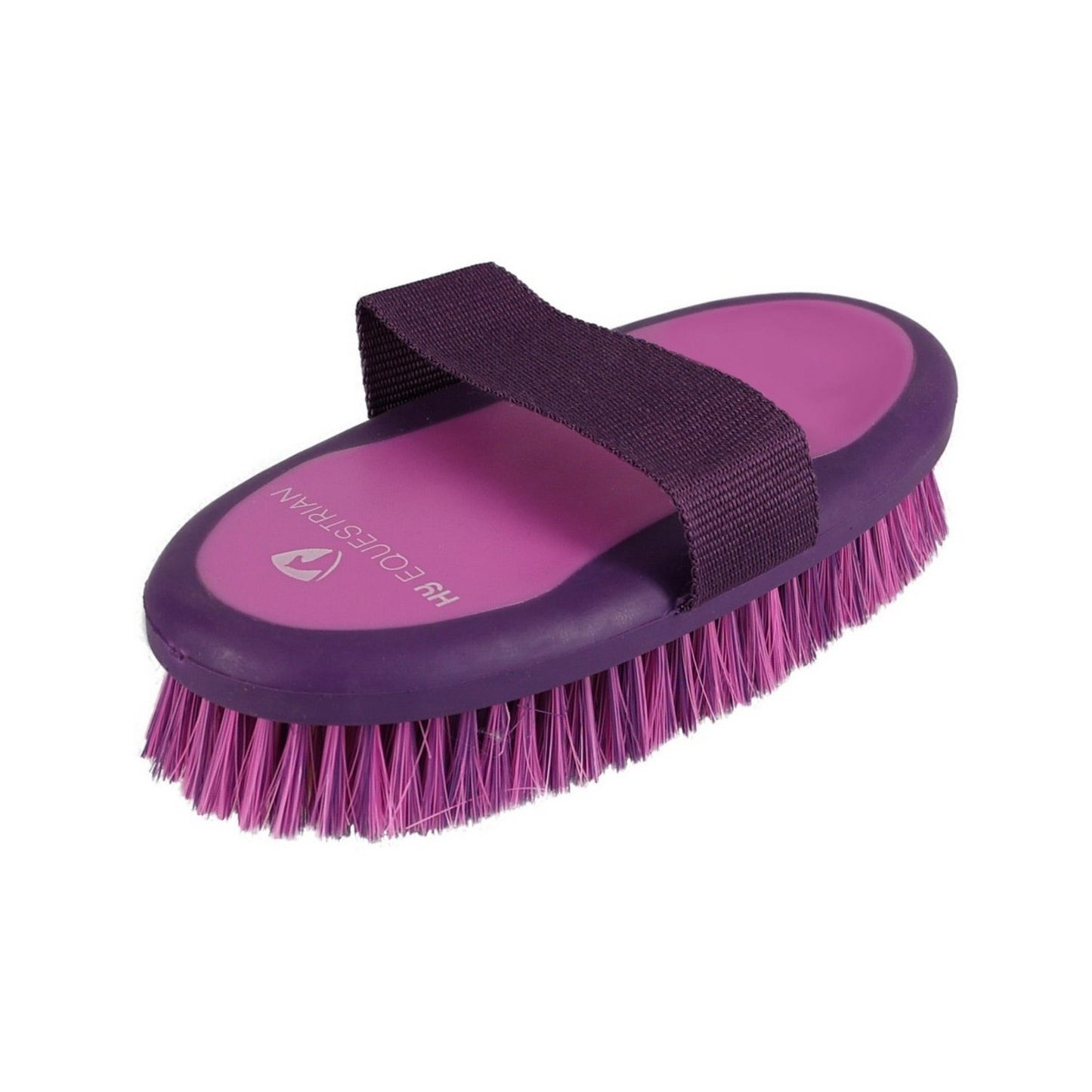ProGroom Two-Tone Sponge Brush by Hy Equestrian Purple/Pink
