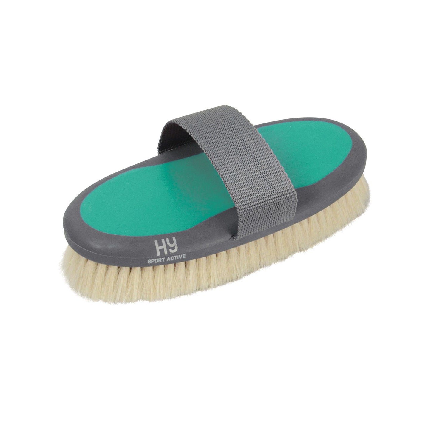 Hy Sport Active Goat Hair Body Brush Spearmint Green