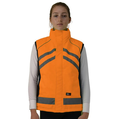 Reflector Padded Gilet by Hy Equestrian