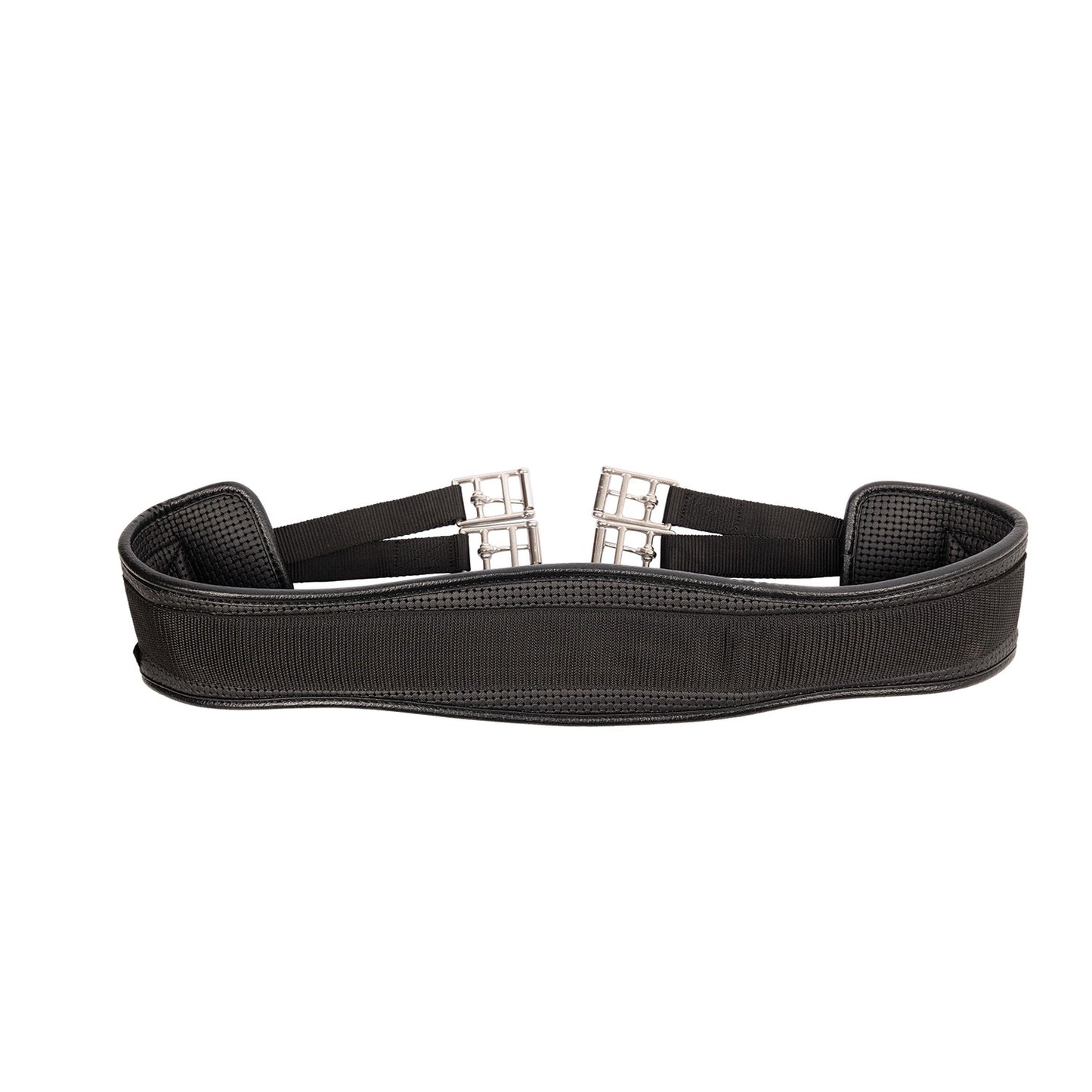 Hy Equestrian Humane Waffle Girth Black - 48"