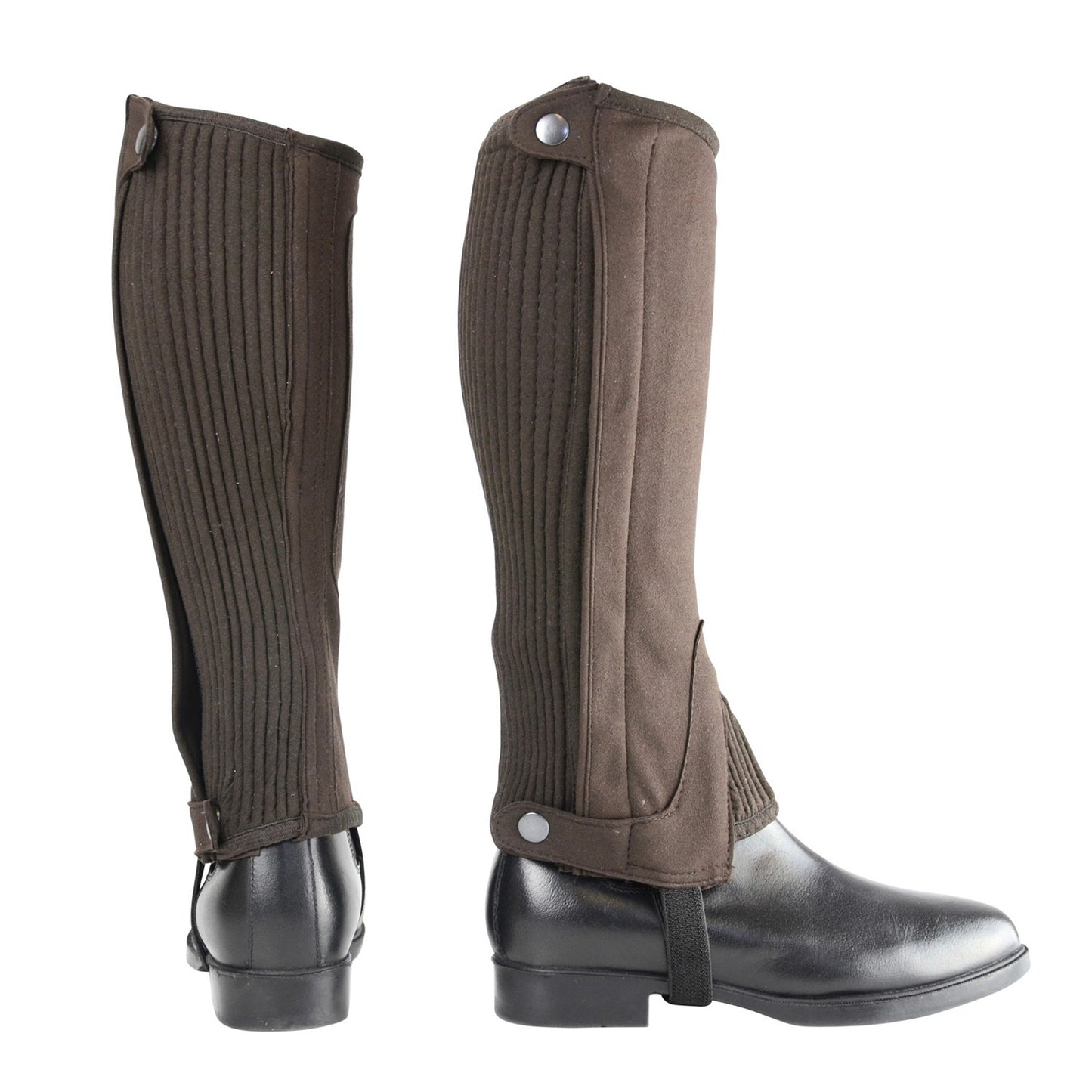 Hy Equestrian Amara Half Chaps Child Brown - Medium