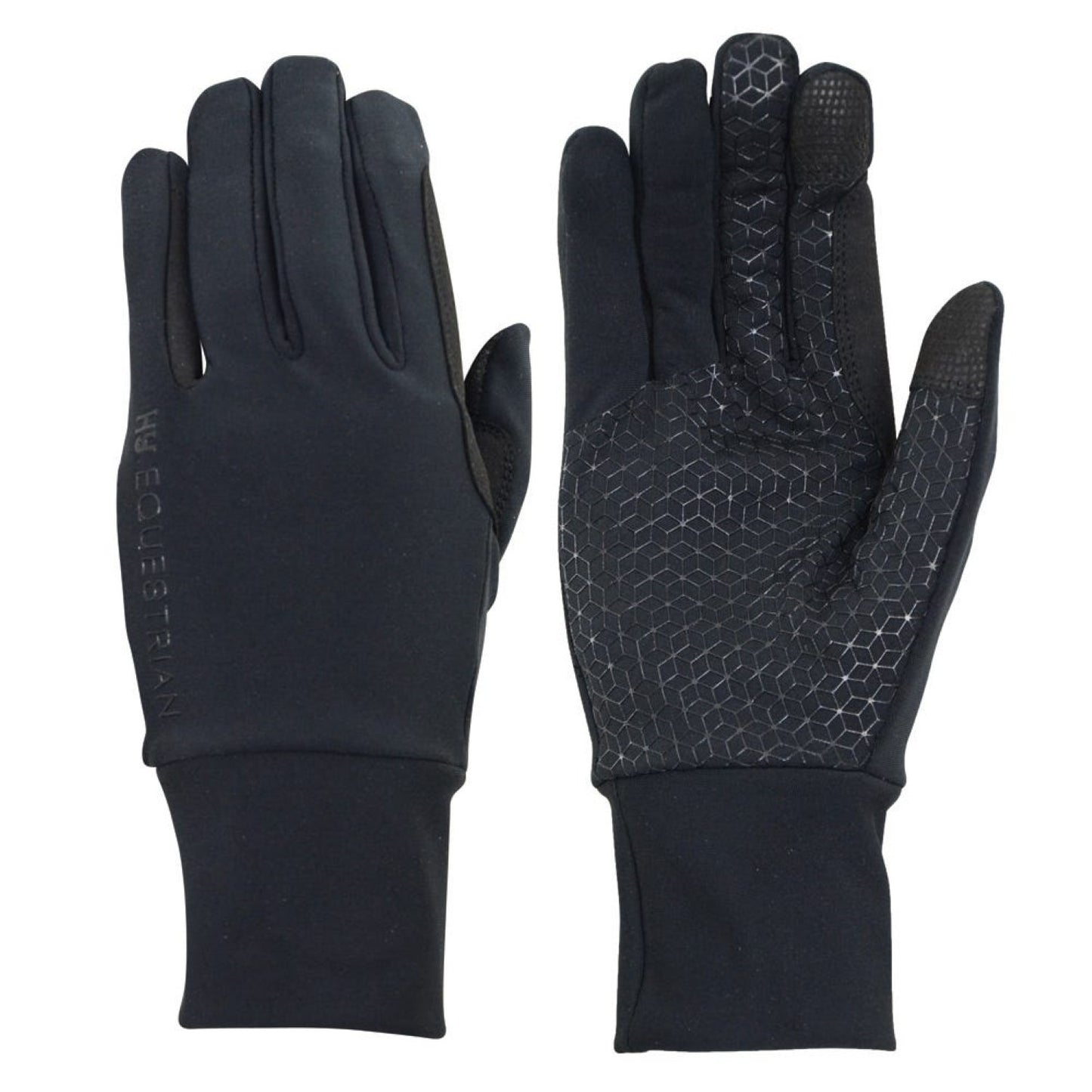 Hy Equestrian Snowstorm Riding & General Gloves Black - Medium