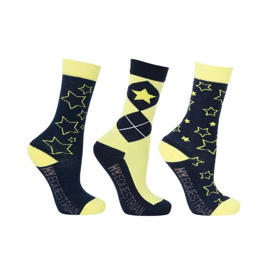 Hy Equestrian Stella Socks - Child (8-12)