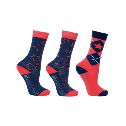 Hy Equestrian Stella Socks - Child (8-12)