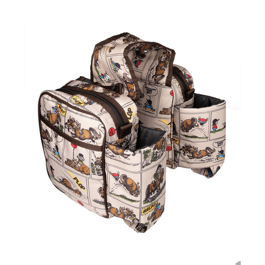 Hy Equestrian Thelwell Comic Chaos Saddle Pannier