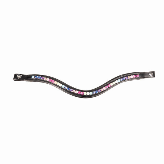 ProPresicce Signature Browband by Hy Equestrian Rainbow