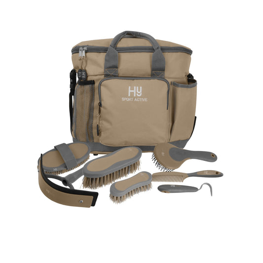 Hy Sport Active Complete Grooming Bag c/w brushes