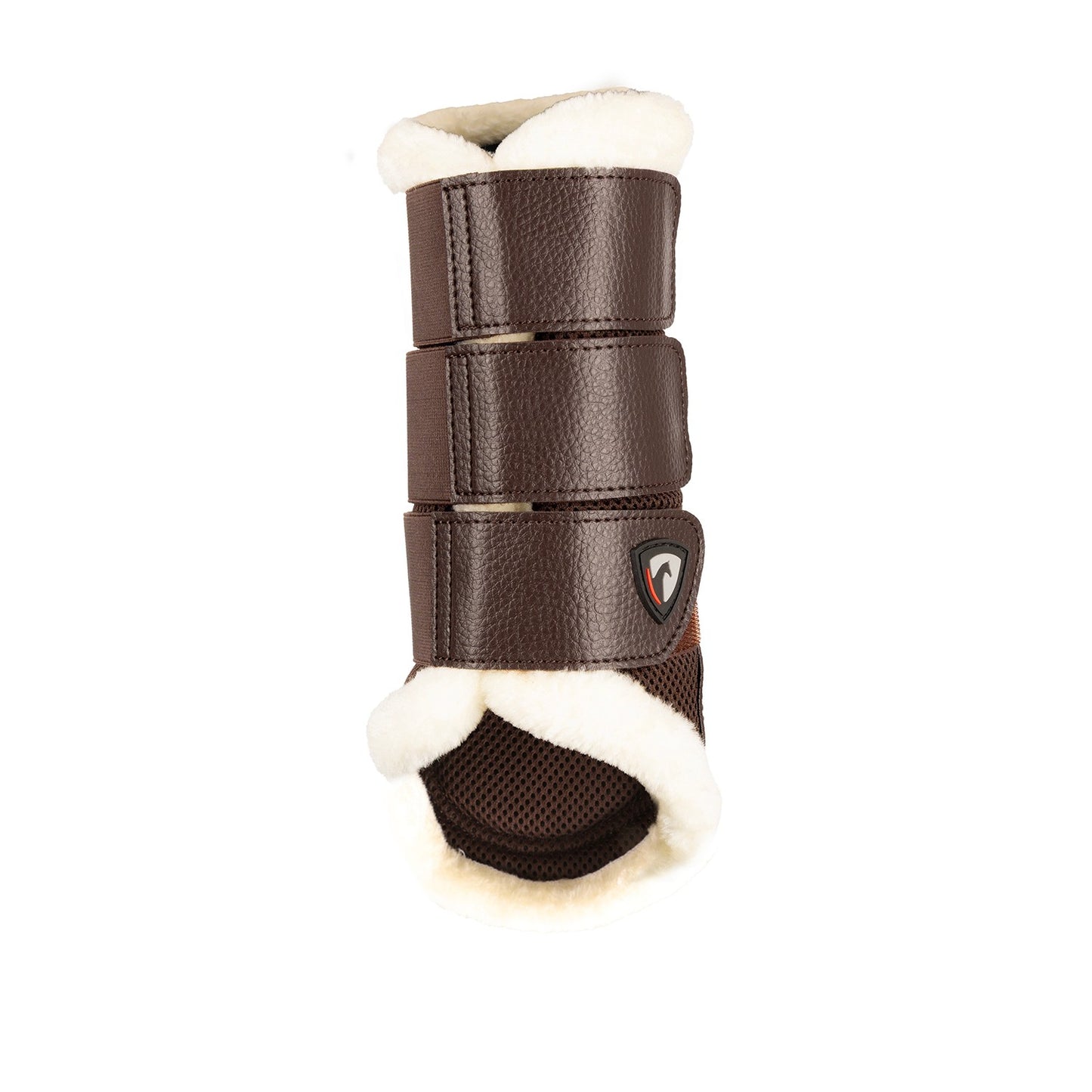 ProReaction Performance Air Mesh Brushing Boots by Hy Equestrian Brown - Large