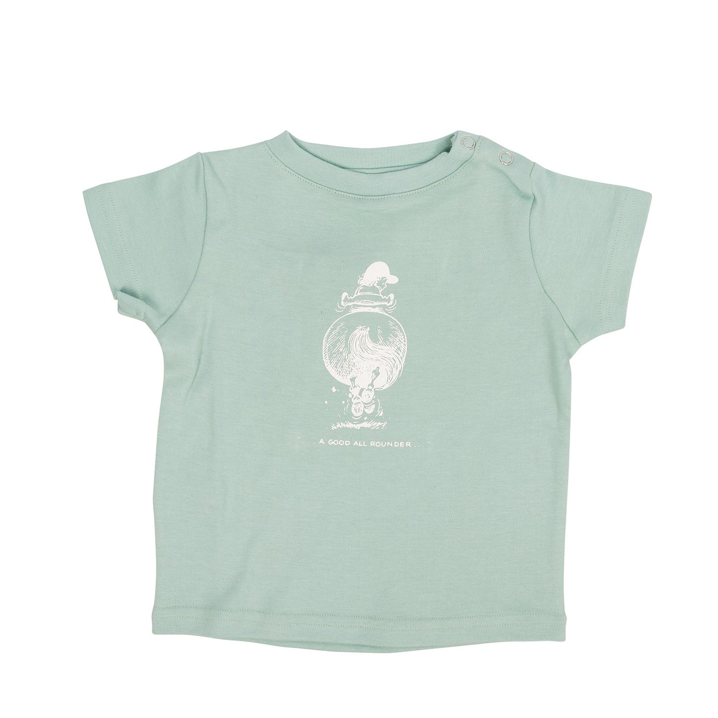 Hy Equestrian Thelwell Mini Tots T-Shirt Pastel Green - 12-24 Months