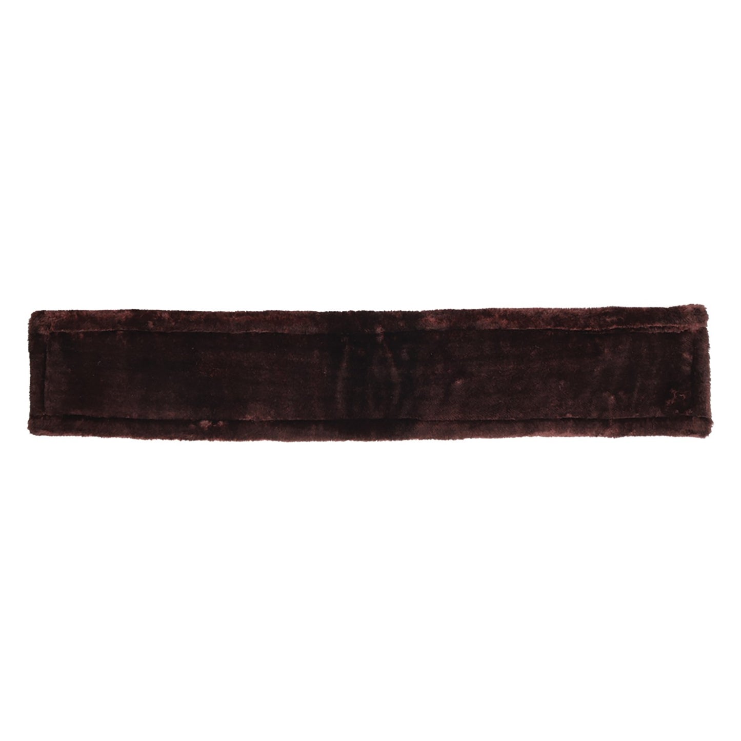 Hy Equestrian GP Fleece Girth Cover Brown/Dark Brown - 38"