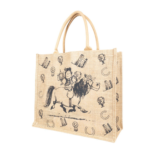 Thelwell Collection Hessian Bag Pony Pandemonium - Large