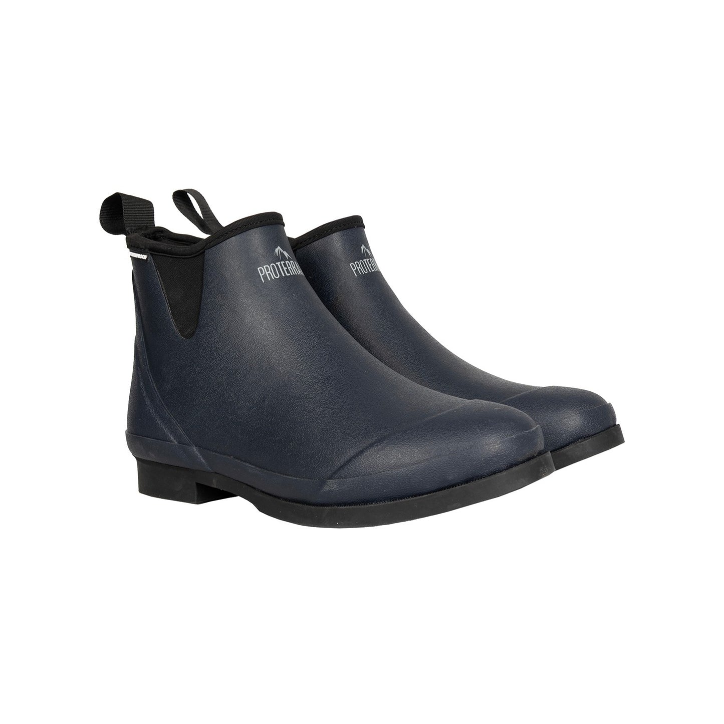 ProTerrain Wirksworth Ankle Wellington Boot by Hy Equestrian Navy - Size 37 (4)