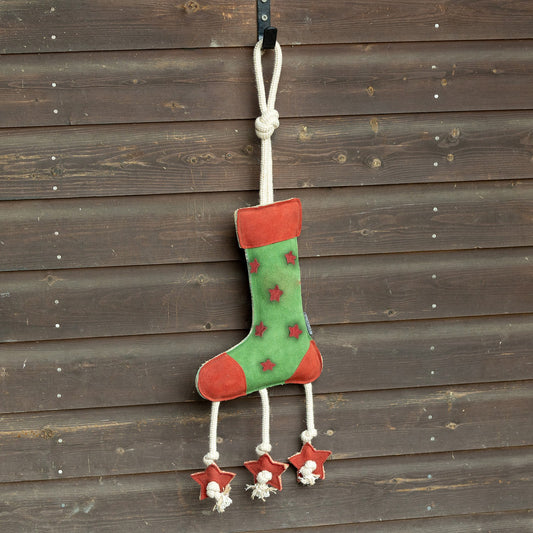 Hy Equestrian Stable Toy Christmas Stocking