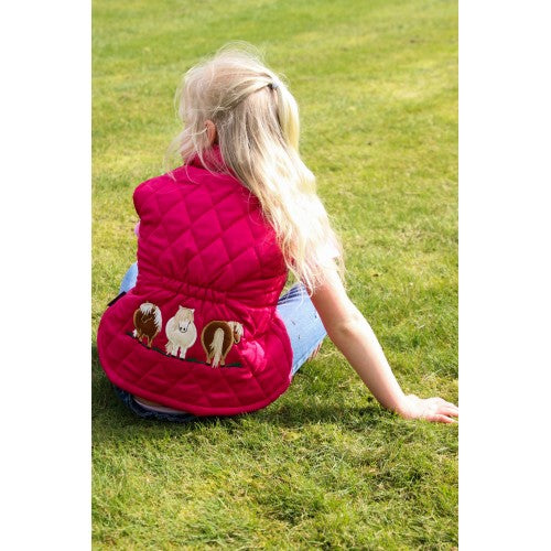 BCC Three Fat Ponies Childrens Gilet