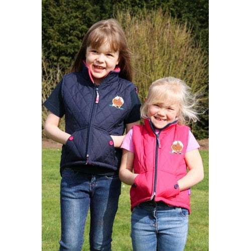 BCC Three Fat Ponies Childrens Gilet