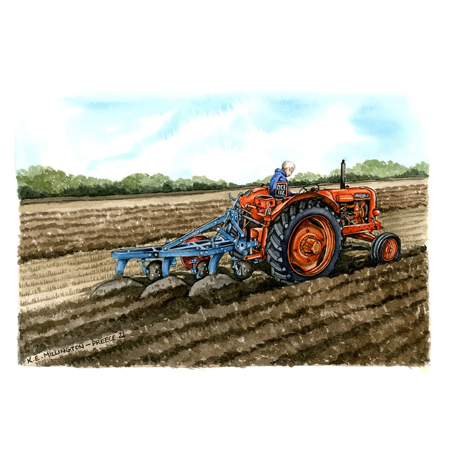 Kevin Milner Countryside Cards Ploughing Match