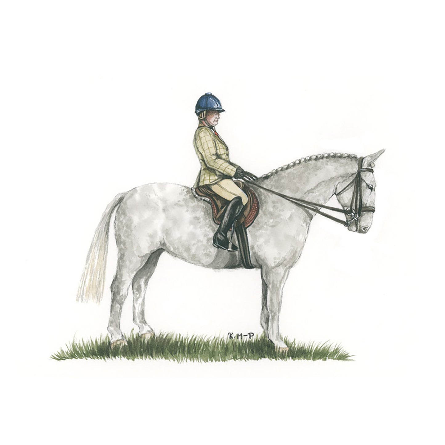 Kevin Milner Countryside Cards Working Hunter