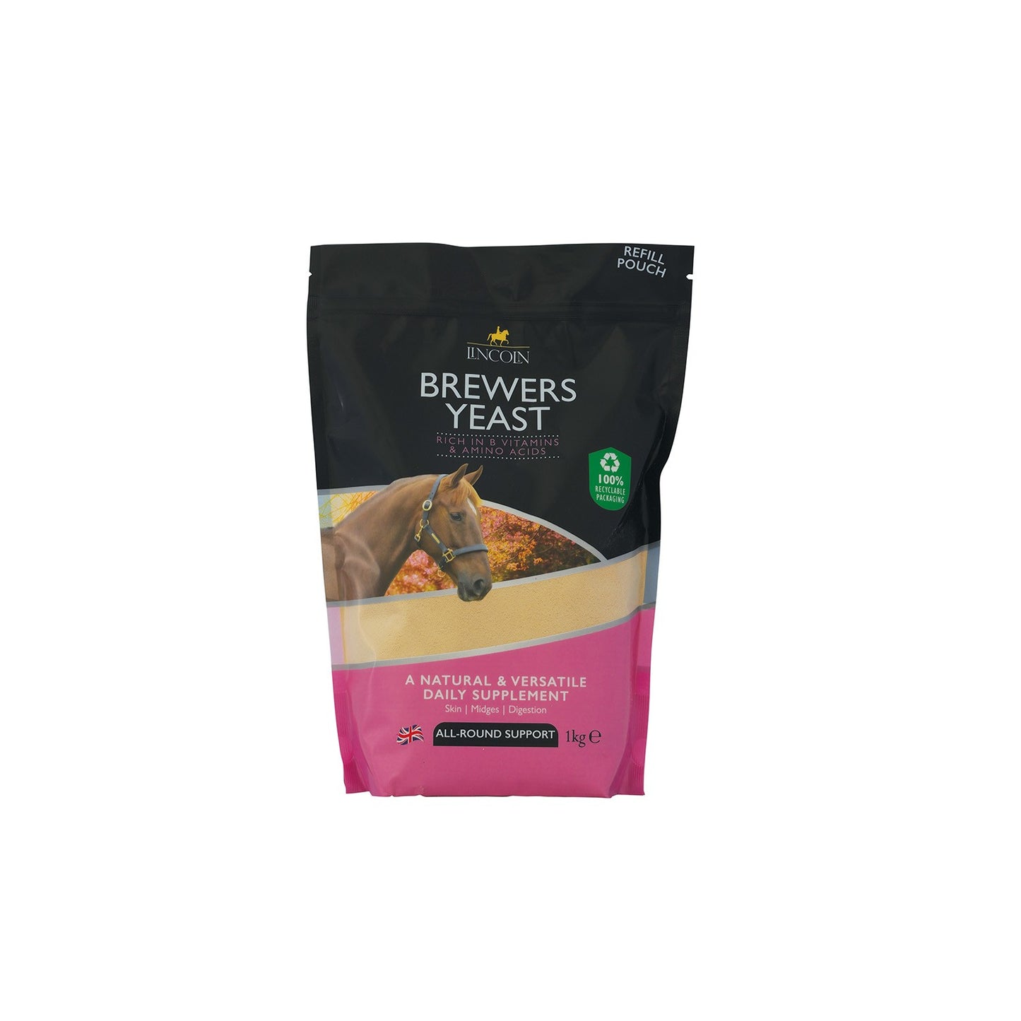 Lincoln Brewers Yeast - 1 Kg Refill Pouch