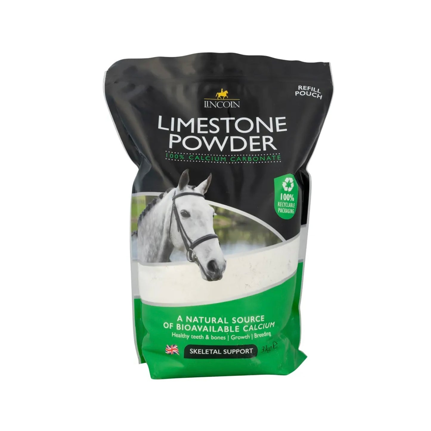 Lincoln Limestone Powder - 3 Kg Refill Pouch