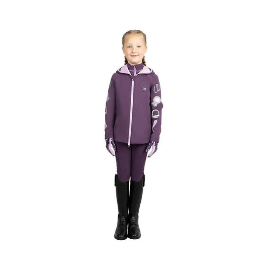 Little Rider Giddy Up Gymkhana Zip Jacket Purple/Lilac - 3/4 Years