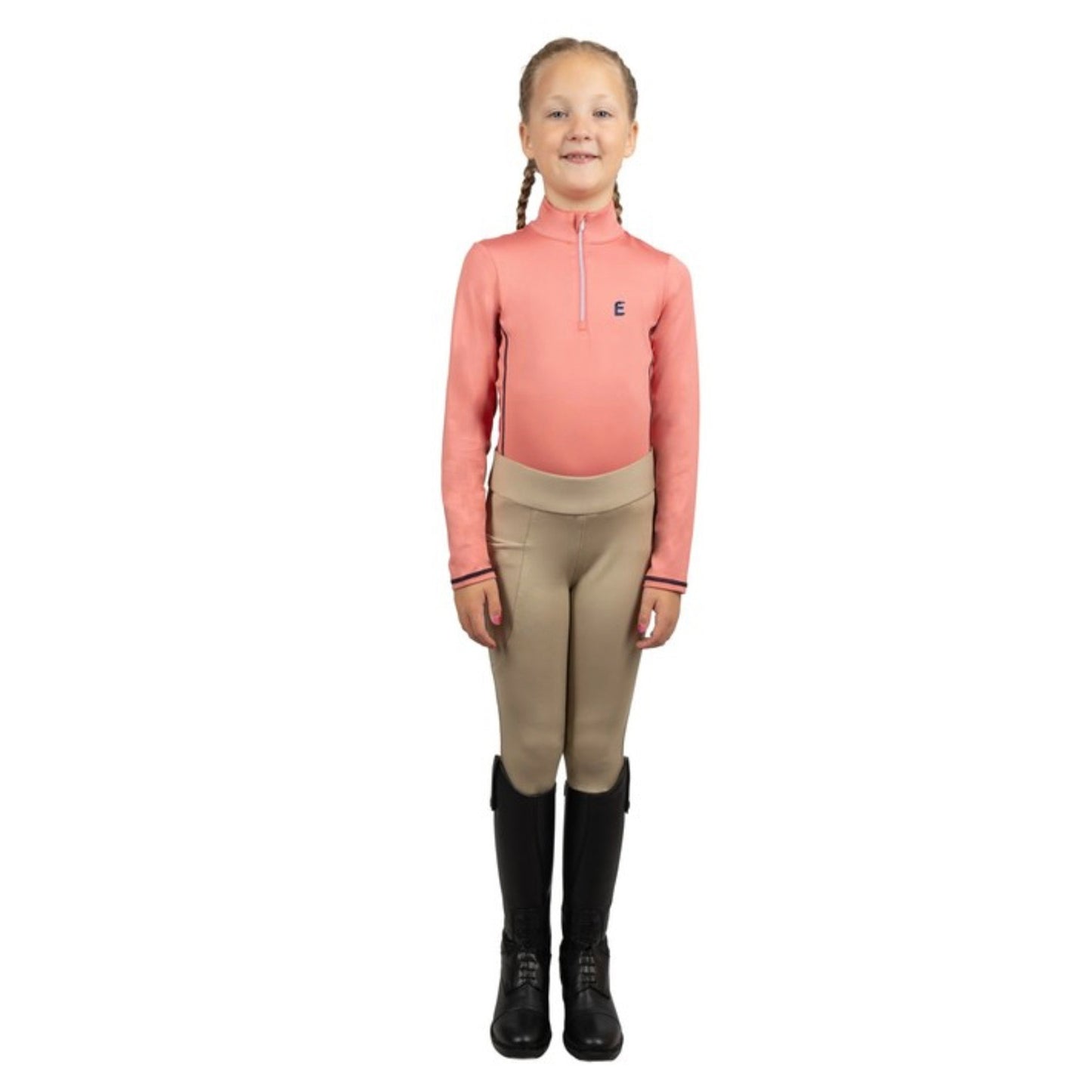 Little Rider Elevate Selena Riding Tights Beige - 9/10 Years