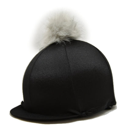 Lycra with Faux Fur Pom Pom