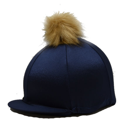 Lycra with Faux Fur Pom Pom