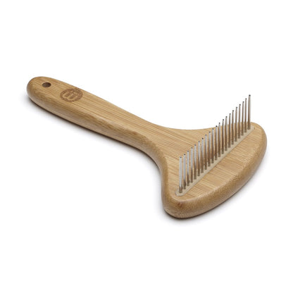 Mikki Bamboo Grooming Anti-Tangle Rake