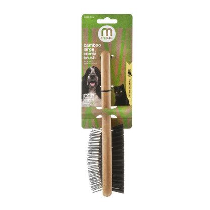 Mikki Bamboo Grooming Combi Brush