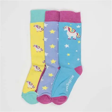 Toggi Childs Pony Design Socks (Pk/3)