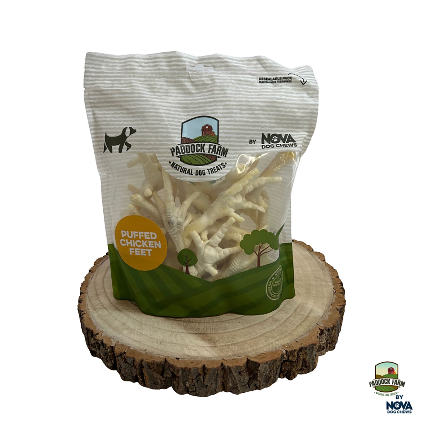 Paddock Farm Puffed Chicken Feet - 250 Gm