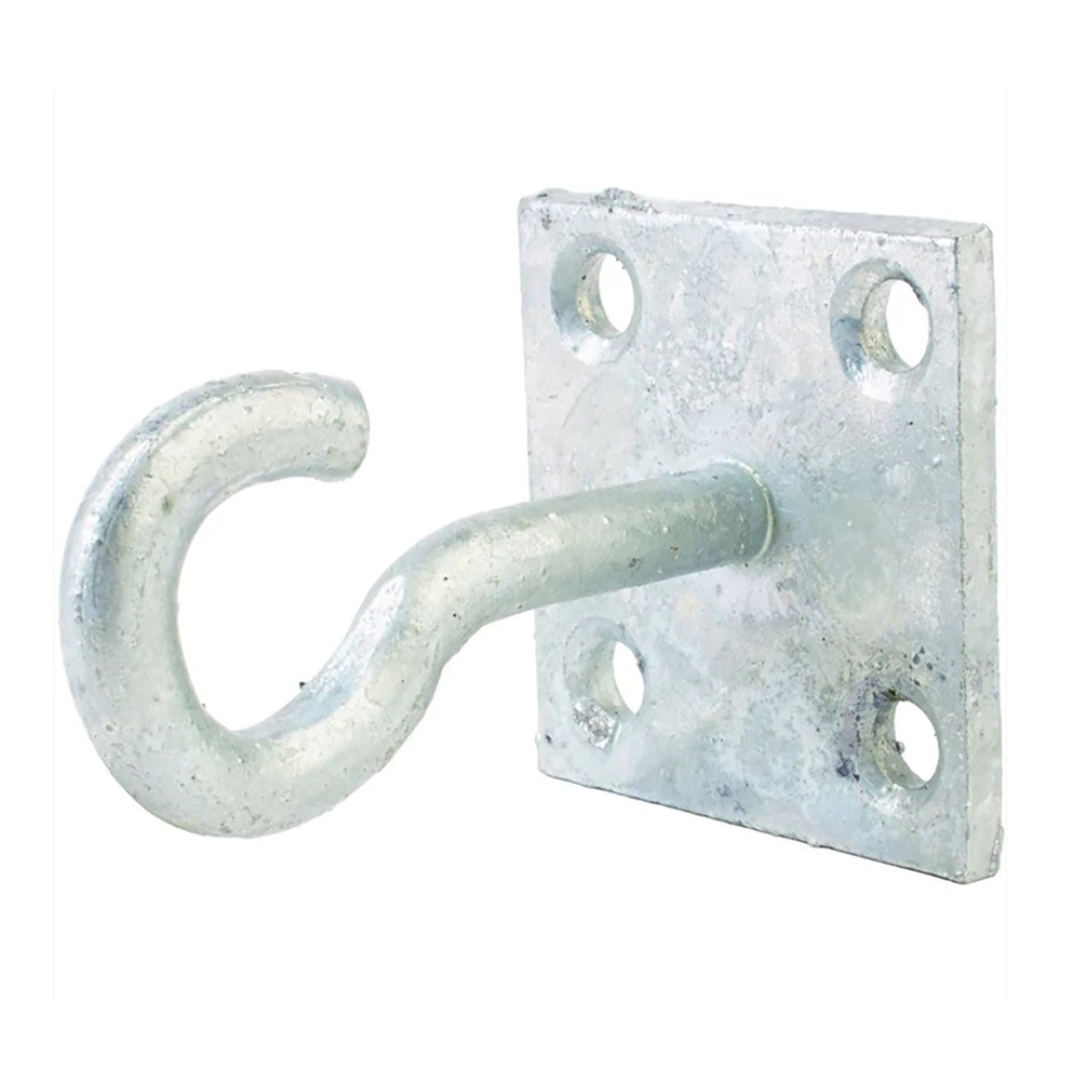 Perry Equestrian 511 Chain Hook on Plate Galvanised - Pack of 2 PerryPack