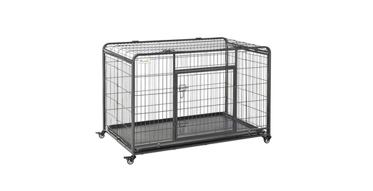PawHut Dog Cage D02-052V02 810 x 1250 x 760 mm Grey