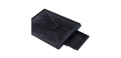 PawHut Dog Toilet Green, Black 630 mm x 510 mm